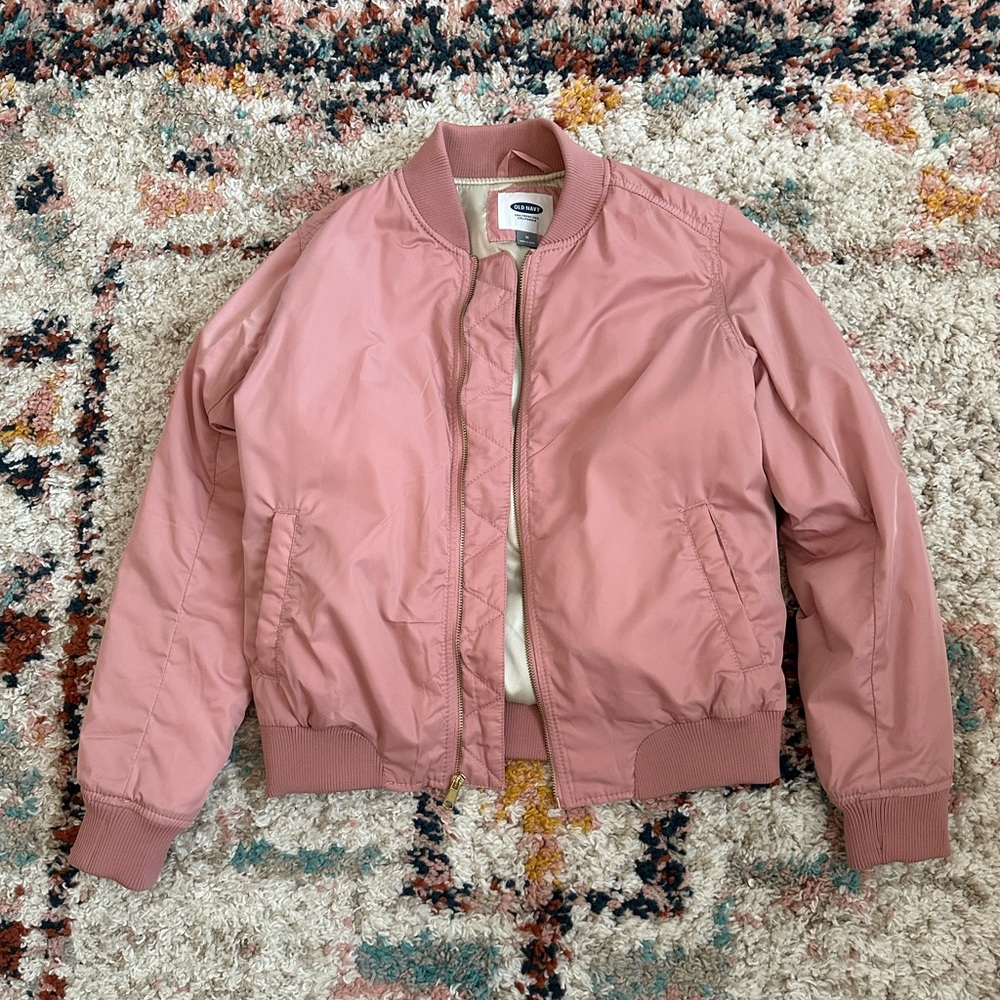 Old Navy Pink Bomber Jacke